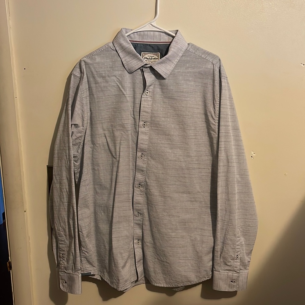 Flag & Anthem button down